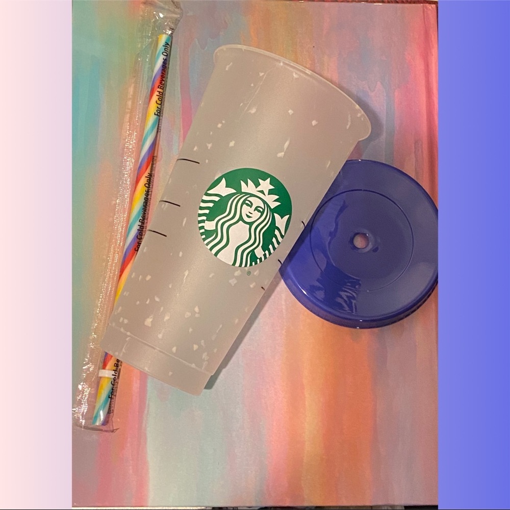 Confetti Color Changing Starbucks Cup